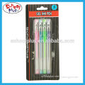 High quality plastic glitter rainbow gel ink pen use in school&office